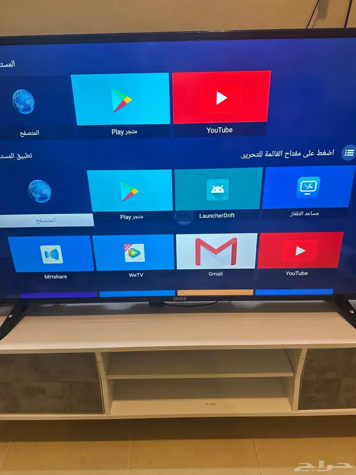 شاشة للبيع 55 بوصة شبه جديده 2