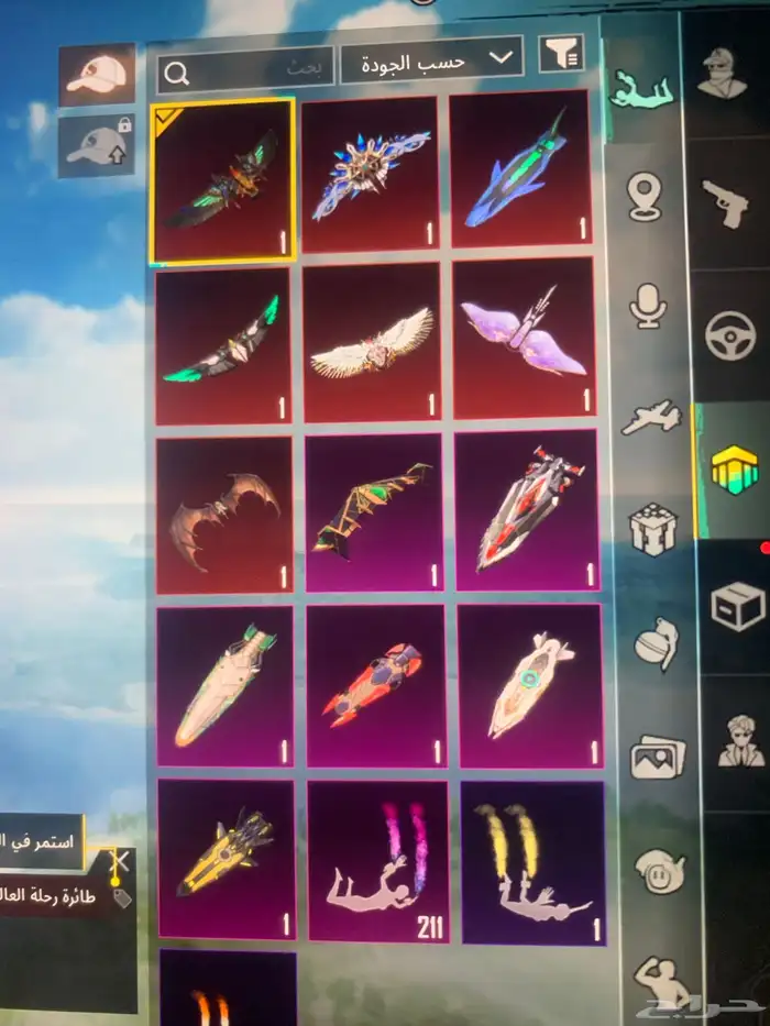 حساب ببجي فاخر 13