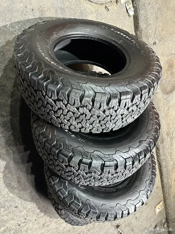 كفرات نص حجري بي اف قودرتش مقاس 315 70 17 17