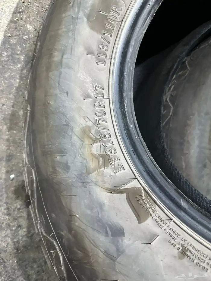 كفرات فيرتش نص حجري مقاس 315 70 17 9