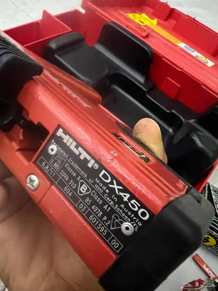 مسدس مسامير HILTI الأصلي 6