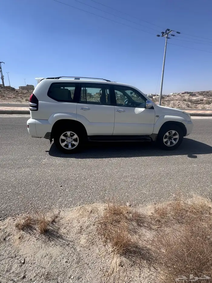 برادو مديل 2005 نظيف مشروط من الحوادث مرشوش فقط لجل الفحص 0