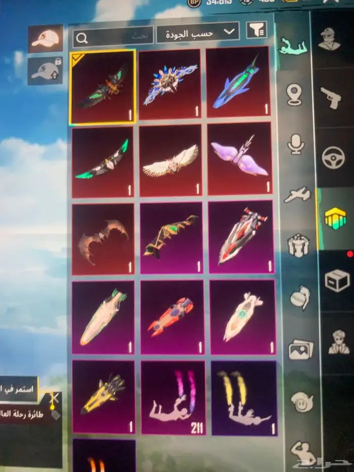 حساب ببجي فاخر 12