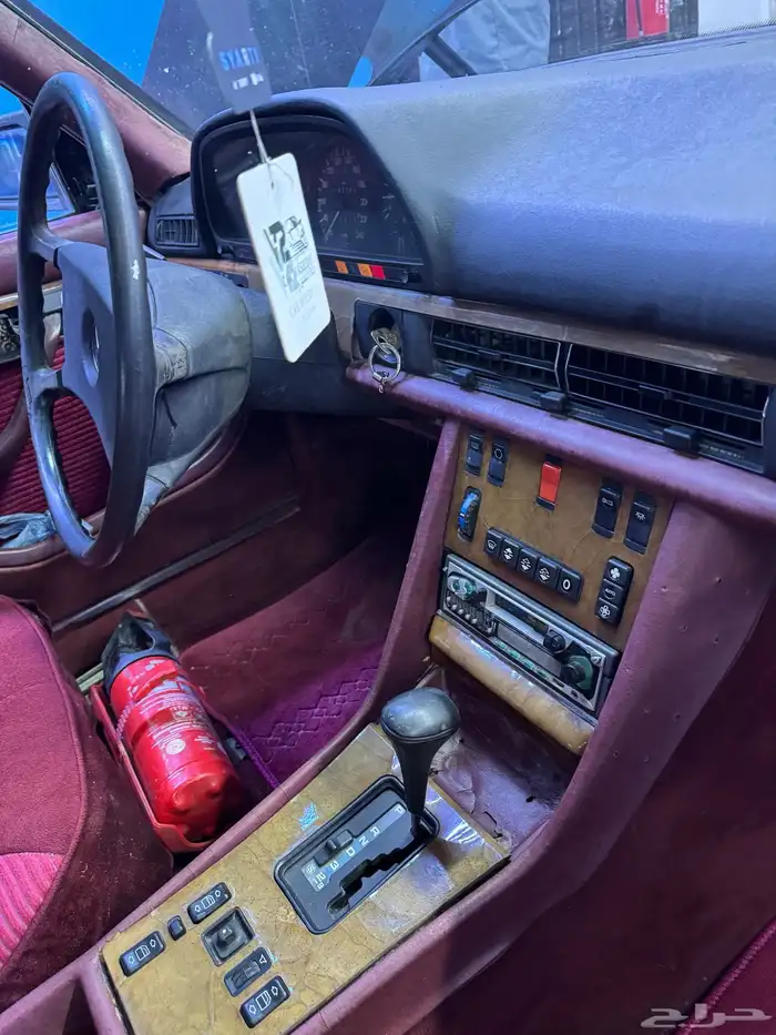 مرسيدس 1986 500SEL وارد الجفالي 16