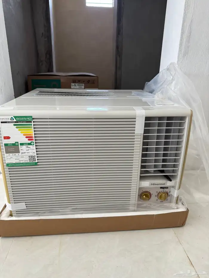 مكيف هايسنس 18 وحده جديد لم يستخدم 0