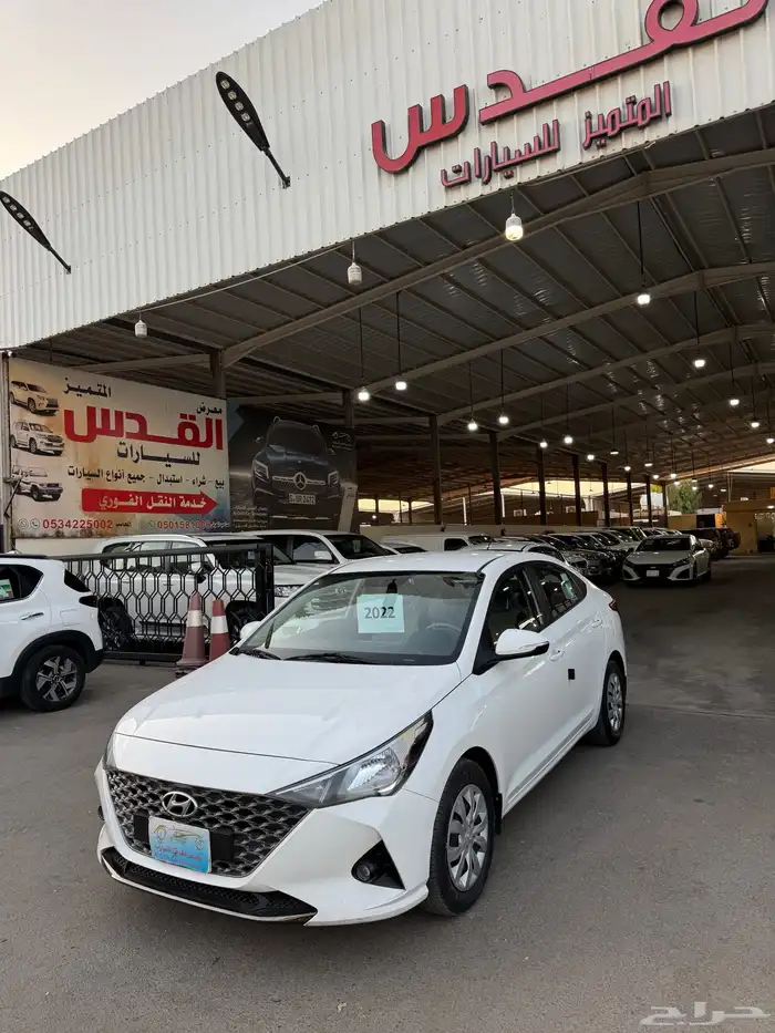 اكسنت موديل 2022 عداد 63 الف فقط 1