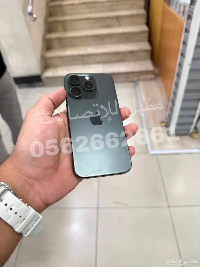 للبيع ايفون 15 برو 256 مستخدم 0