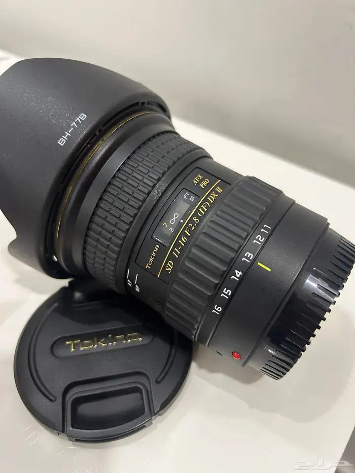 عدسة Tokina AT-X 11-16mm f 2.8 DX II بحالة ممتازة 2