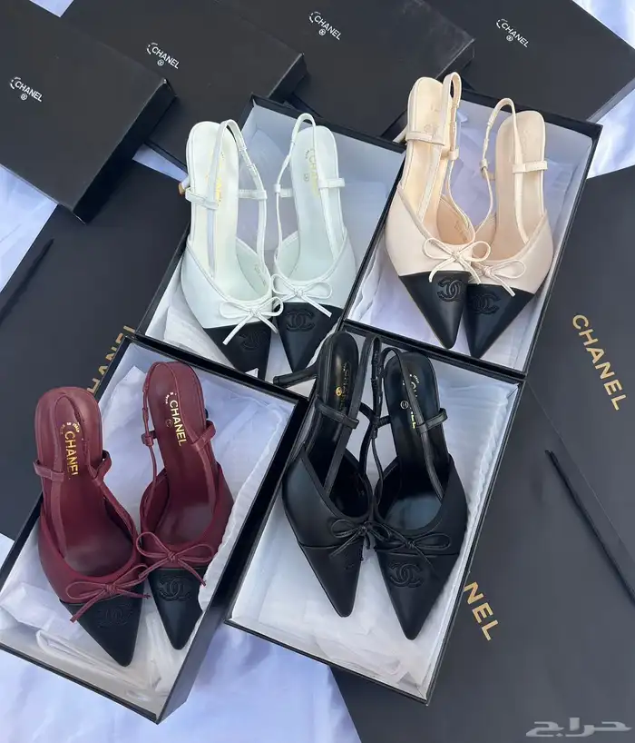 كعب شانيل وكعب قوتشي ماستر كواليتي 6