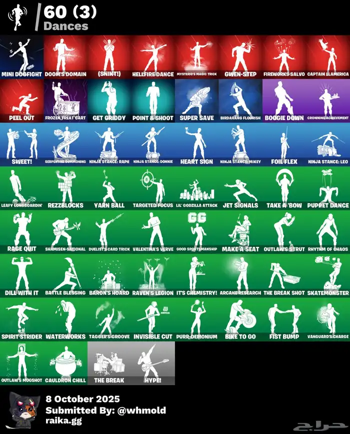 حساب فورت نايت للبيع ب25ريال فقط 3