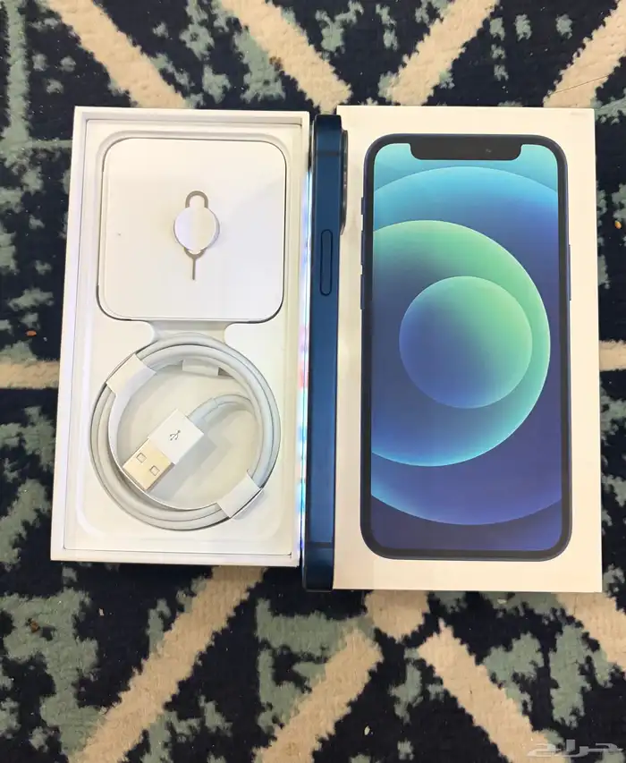 ايفون 12 ميني ازرق 256 جيجا 2