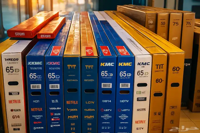 شاشات تلفزيون سمارت 4K جديدة   عرض خاص أسعار حراج وضما 2