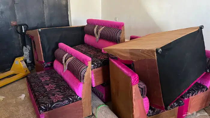كنب 4 في 5 متصل كامل نضيف 0