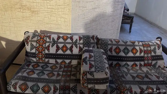 كنب حديد حوش جلسات خارجية 2