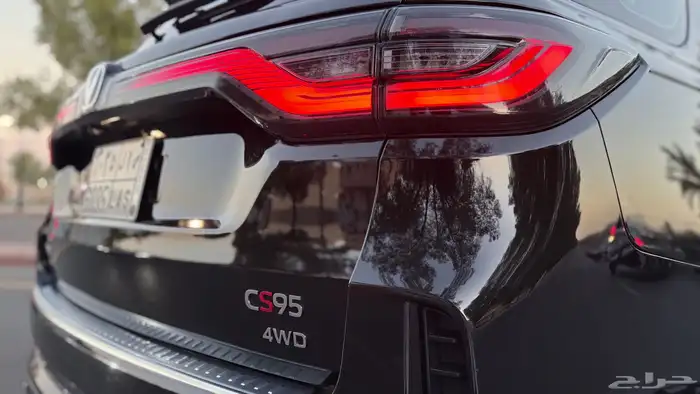 شانجان  Cs95 فيس لفت  2024 Black Edition Royal ( شبه جديد ) 19