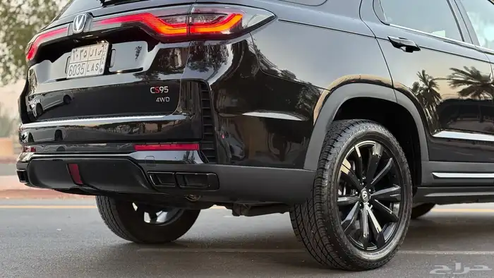 شانجان  Cs95 فيس لفت  2024 Black Edition Royal ( شبه جديد ) 18