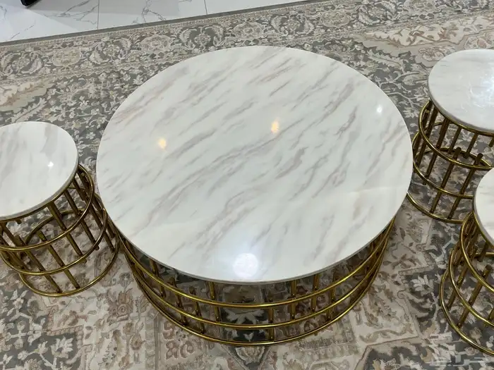 طاولات رخام نضيفه للبيع 1