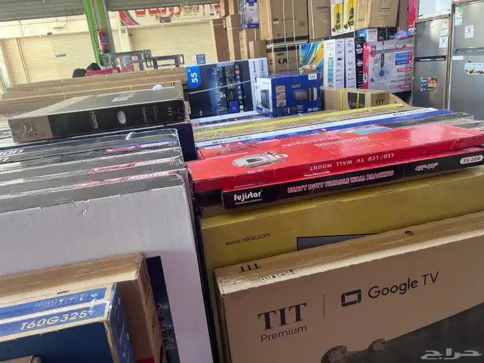 شاشات تلفزيون سمارت 4K جديدة   عرض خاص أسعار حراج وضما 8