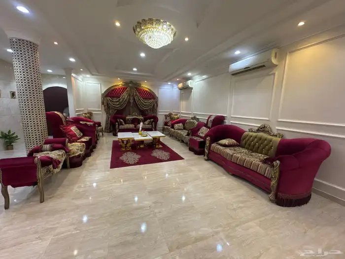 كنب خشب صنديال مع ستاره 0