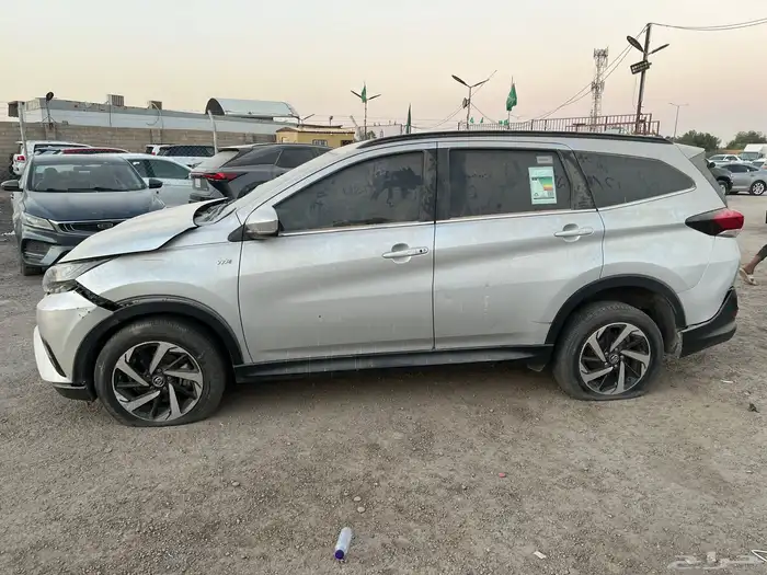 تويوتا راش 2021 مصدوم 1