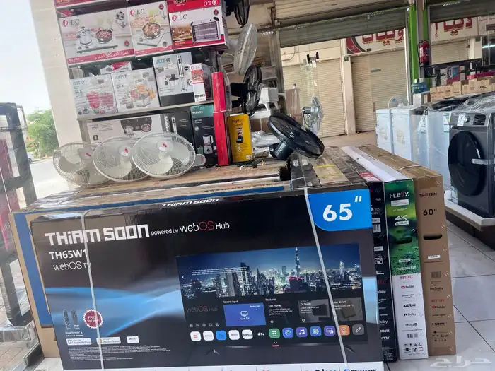 شاشات تلفزيون سمارت 4K جديدة   عرض خاص أسعار حراج وضما 5