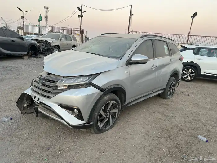 تويوتا راش 2021 مصدوم 0