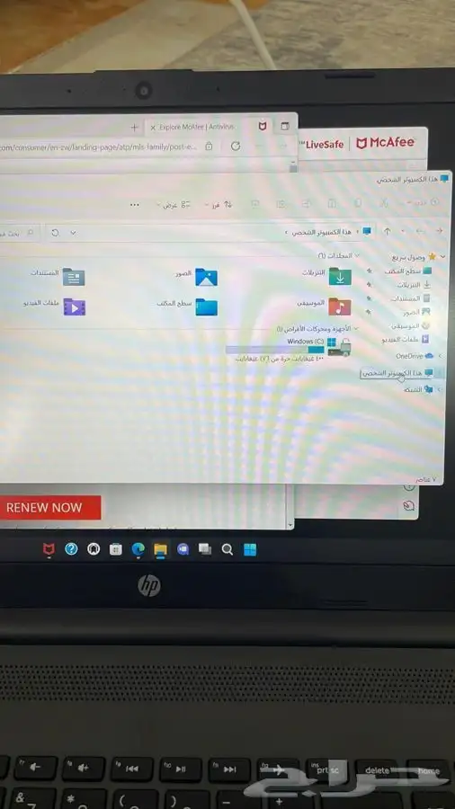 لابتوب HP رام 12GB 2