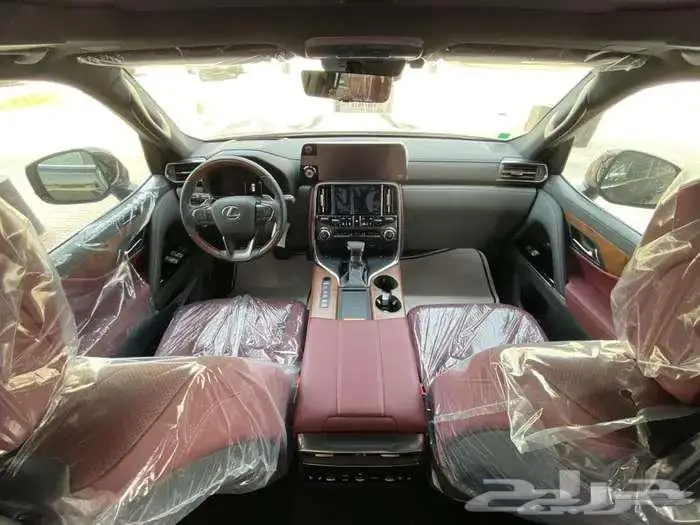 لكزس LX600 BB 2025 خليجي اسود داخلي احمر 14