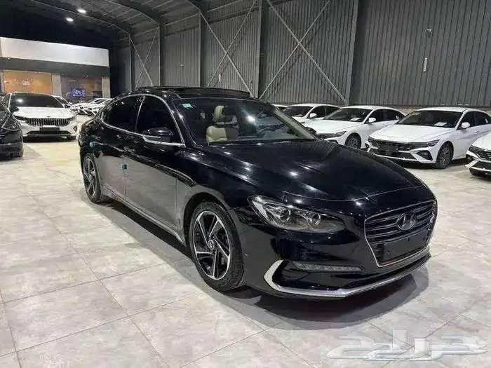 ازيرا بنزين 2019 فل بانوراما بطاقة جمركية استيراد كوريا 6