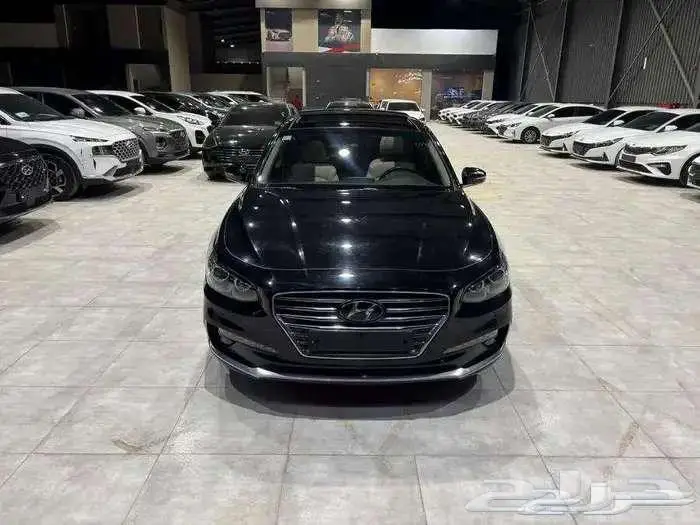 ازيرا بنزين 2019 فل بانوراما بطاقة جمركية استيراد كوريا 10