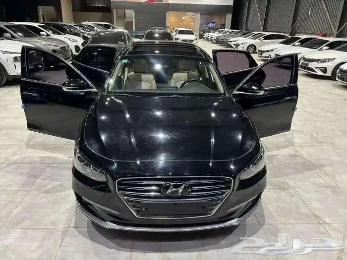 ازيرا بنزين 2019 فل بانوراما بطاقة جمركية استيراد كوريا 7
