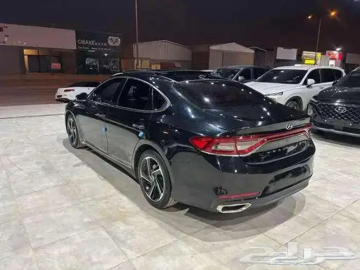ازيرا بنزين 2019 فل بانوراما بطاقة جمركية استيراد كوريا 2