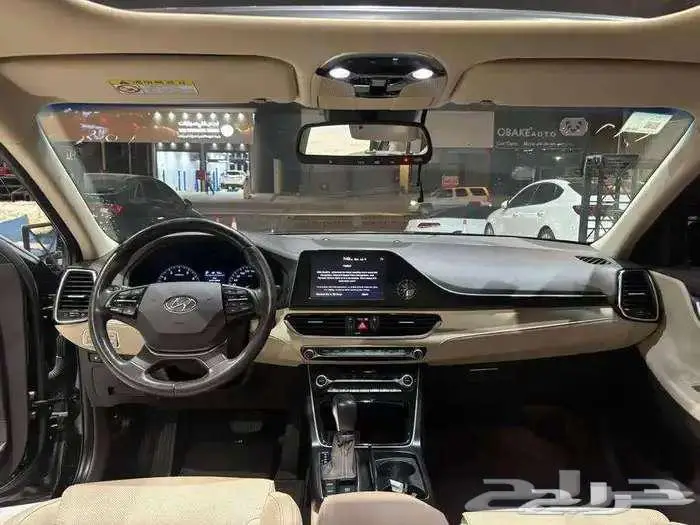 ازيرا بنزين 2019 فل بانوراما بطاقة جمركية استيراد كوريا 15