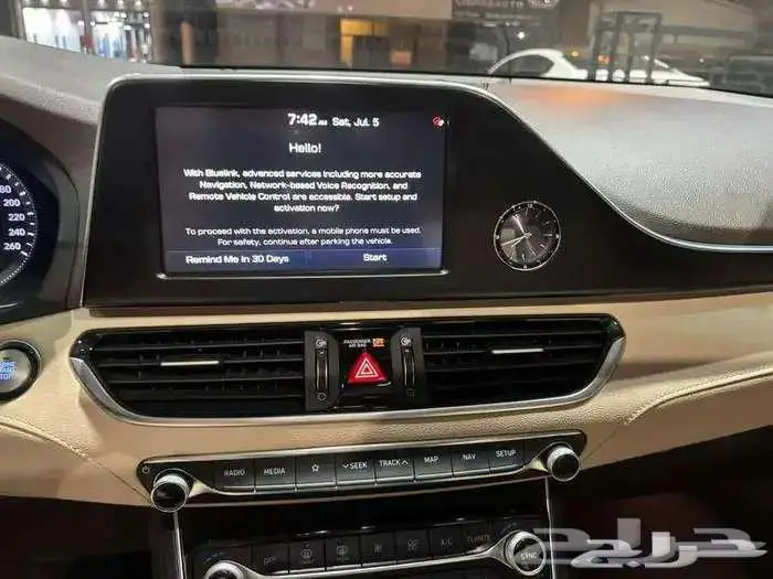 ازيرا بنزين 2019 فل بانوراما بطاقة جمركية استيراد كوريا 19