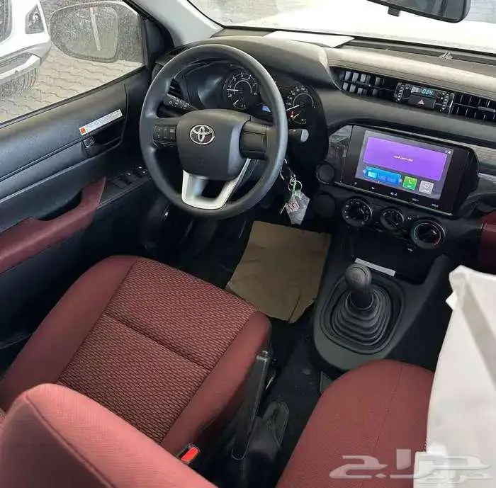 تويوتا هايلكس غمارتين ديزل بدون دبل - toyota hilux diesel 6