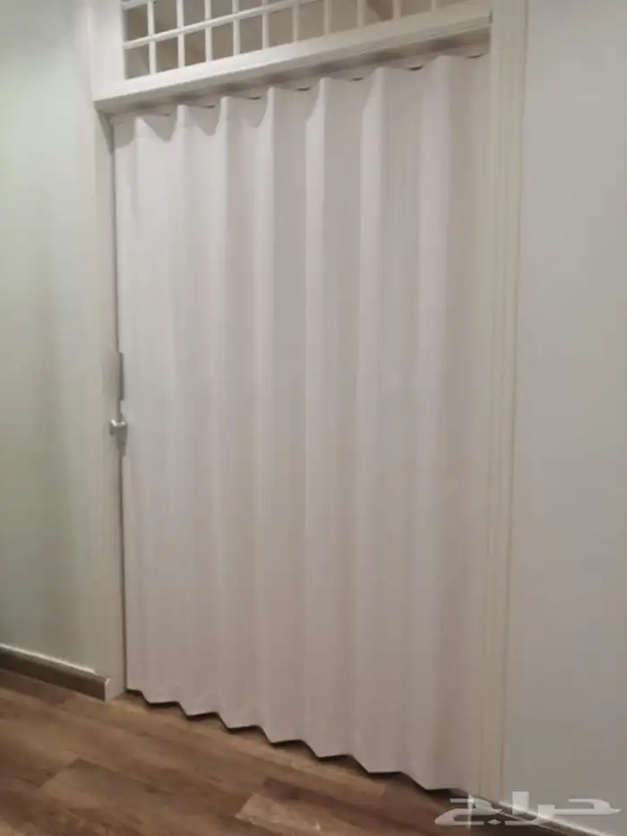 ابواب سحاب أكورديون جلد وبلاستيك ابواب سحب 10