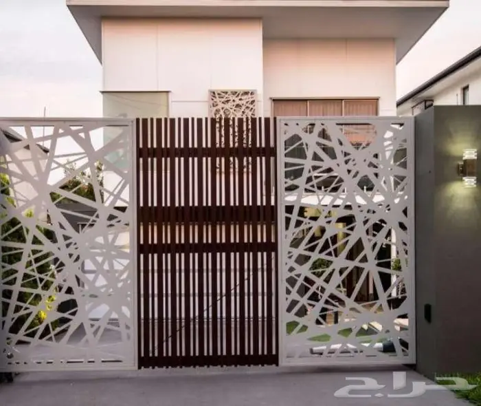 تصنيع بوابات وابواب الفلل والقصور 5