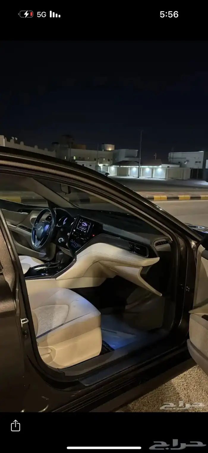 للبيع كامري 2021 عودي غامق - وارد الساير . 5