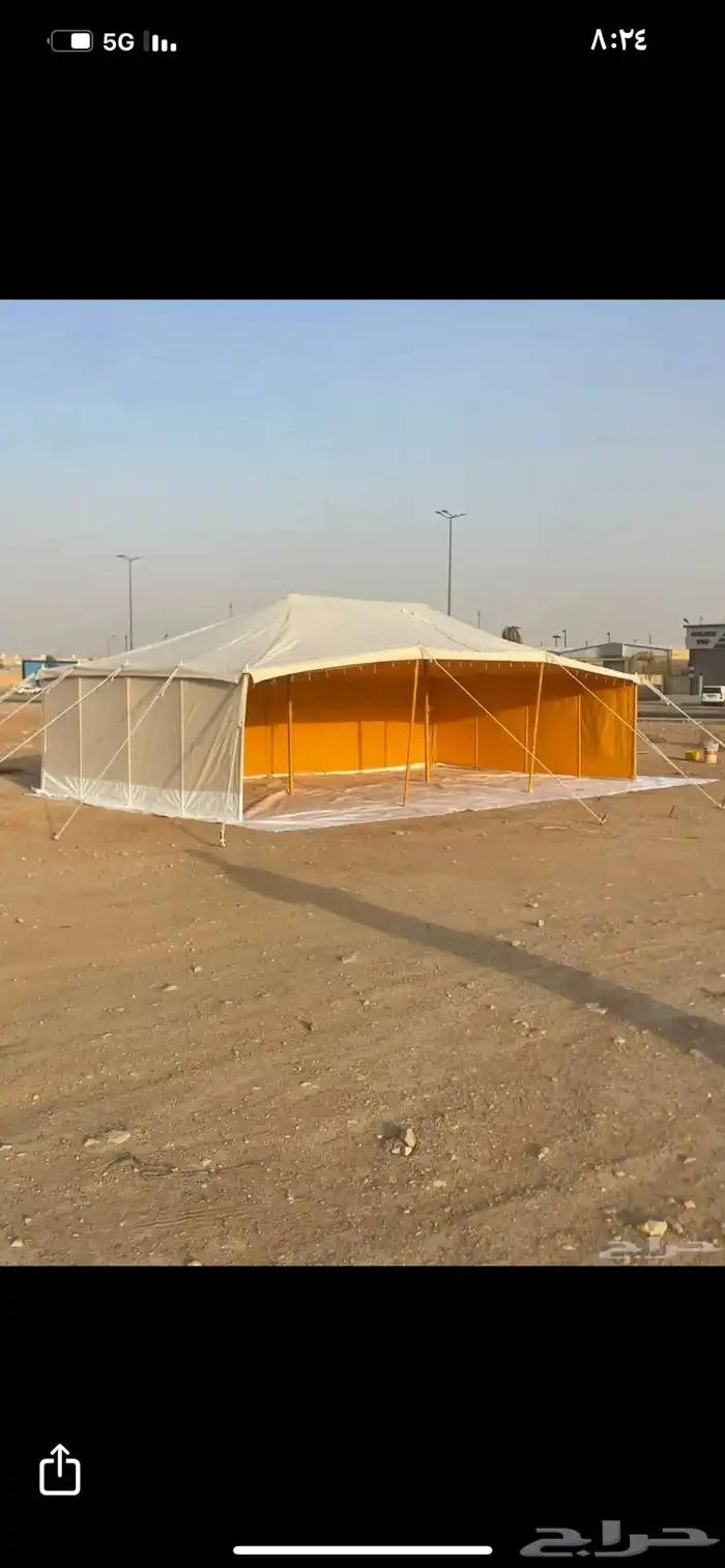 يتوفر لدينا الخيام بيتية جميع مقاسات 1