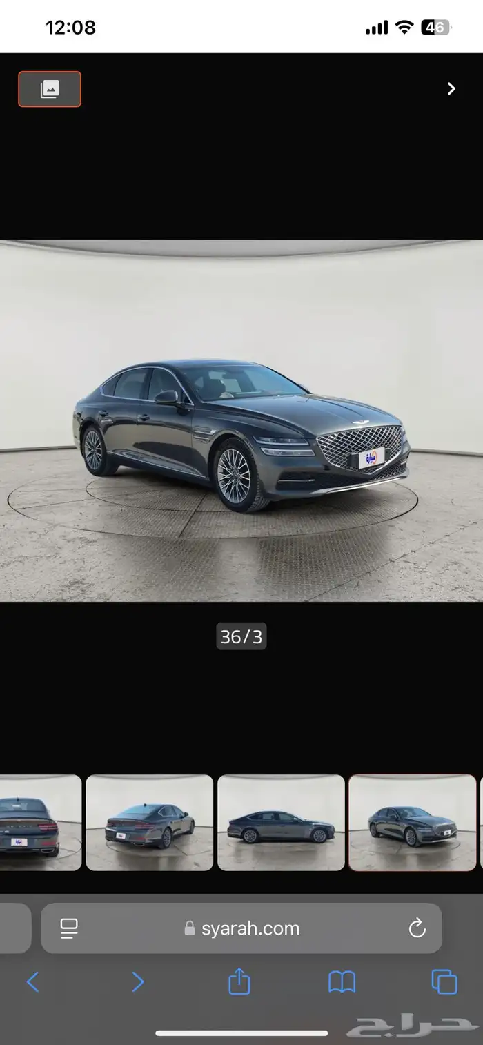 جينيسيس G80 بريستيج 2023   ممشى 68 ألف 2