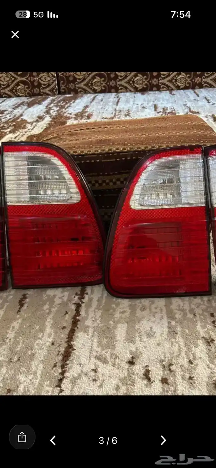 اصطبات خلفيه جيب لكزس من 98الئ 2005 LX470اصلي وكاله 0