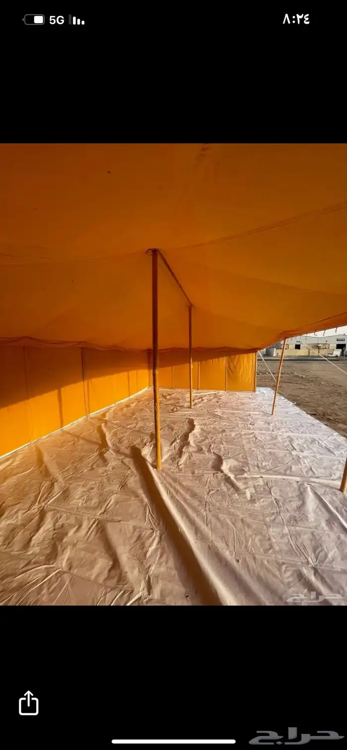 يتوفر لدينا الخيام بيتية جميع مقاسات 3