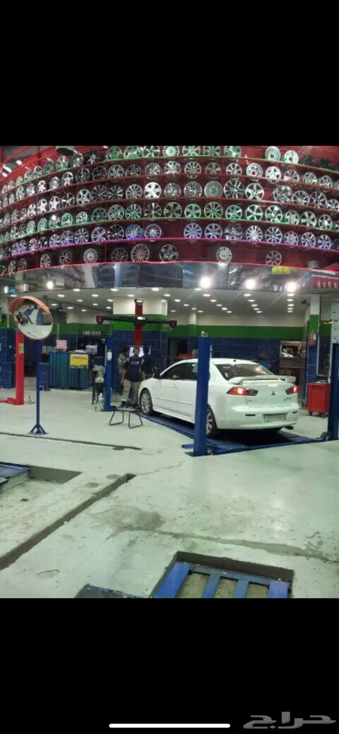 يوجد لدينا جميع انواع الجنوط وجميع مديلات السيارات 3