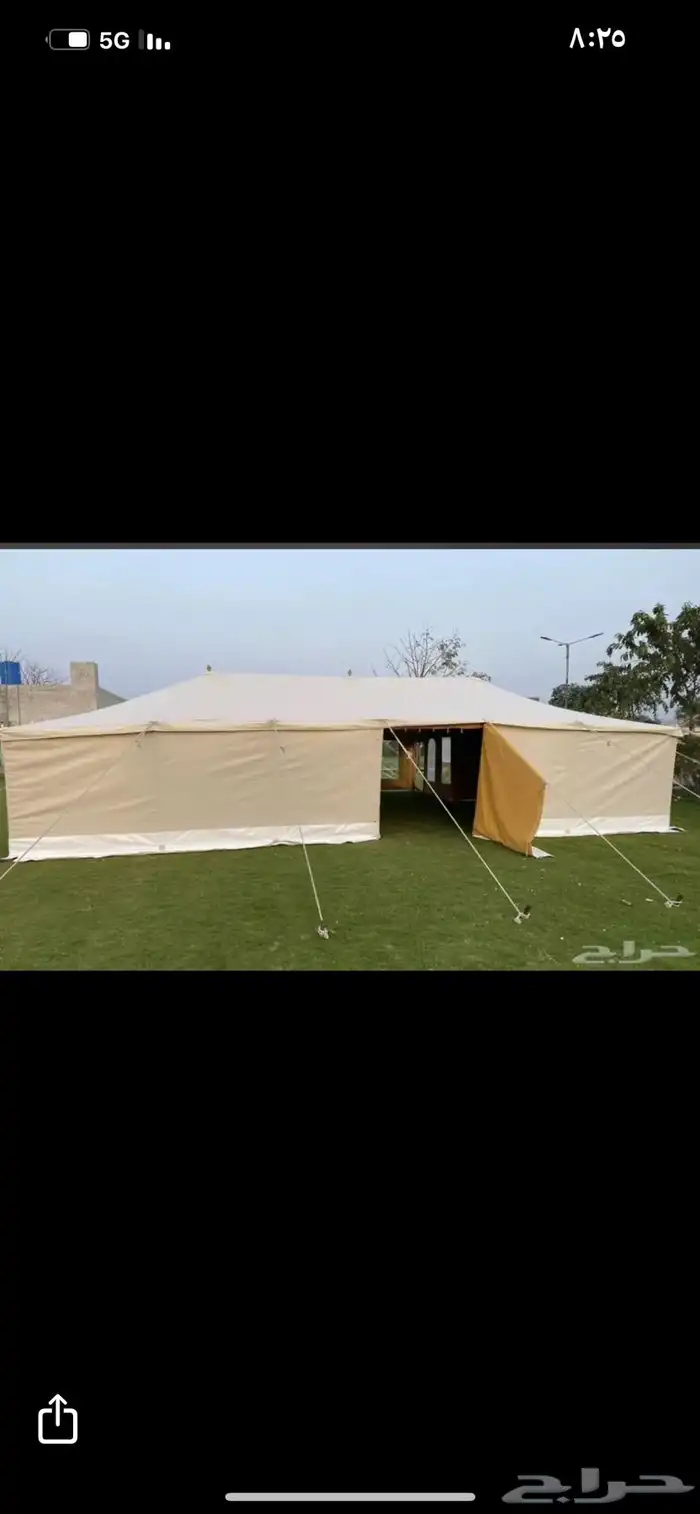 يتوفر لدينا الخيام بيتية جميع مقاسات 4