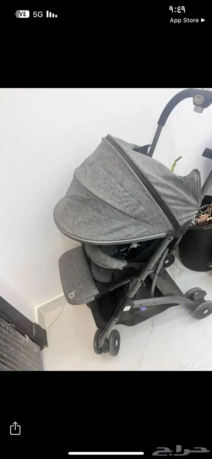 اغراض للبيع سرير ومرتبته ومرايه عربه اطفال نضيفه 400 2