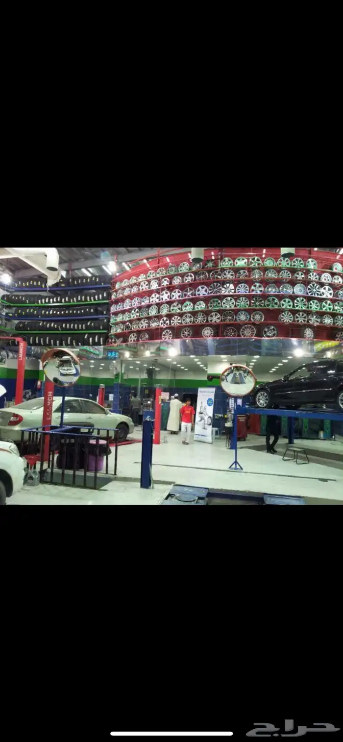 يوجد لدينا جميع انواع الجنوط وجميع مديلات السيارات 1