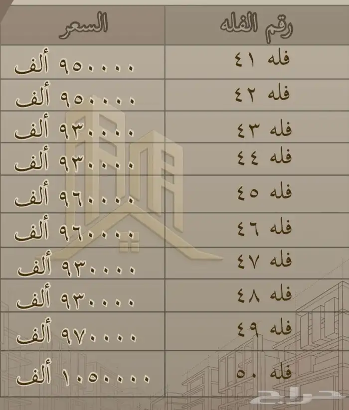 فلل وشقق للبيع 22