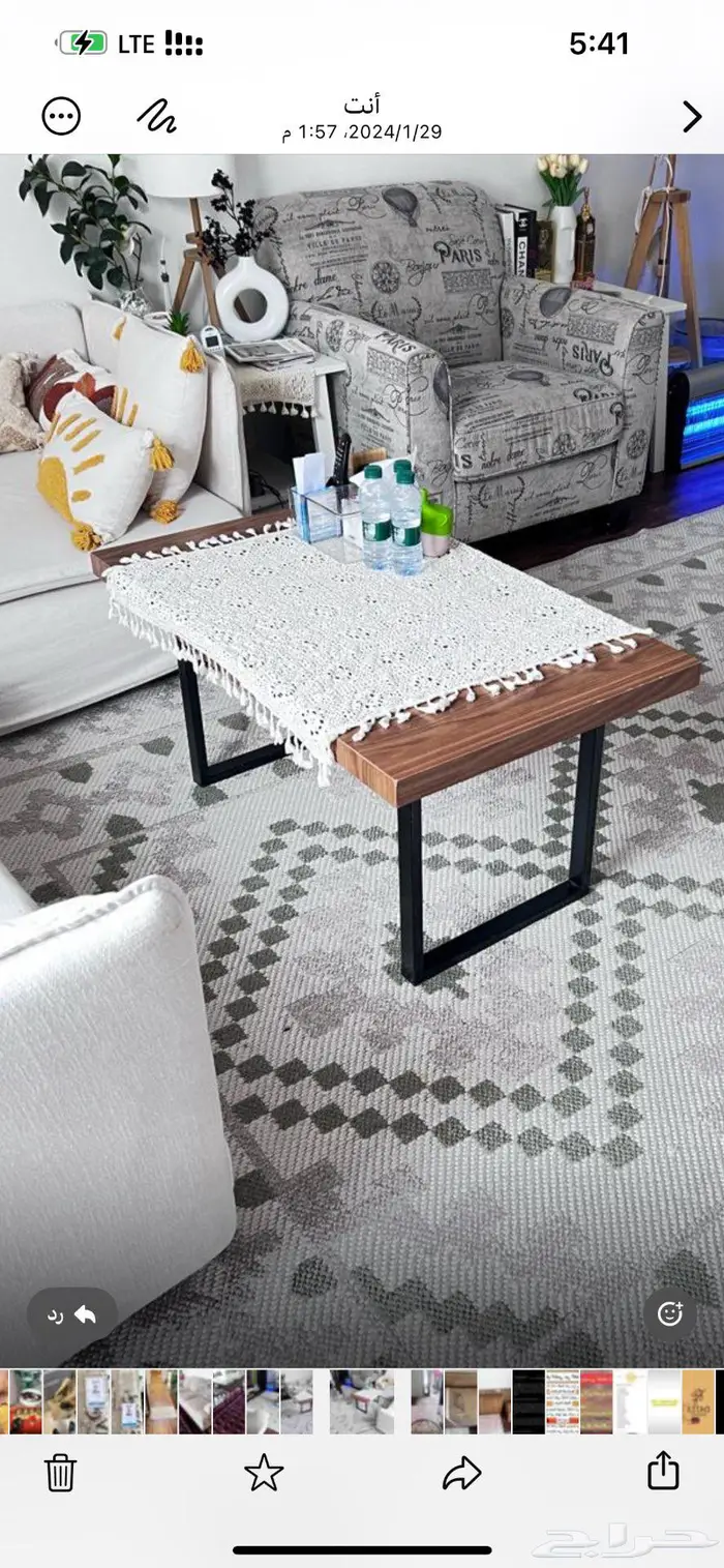 طاولة قهوه للبيع ب90 2