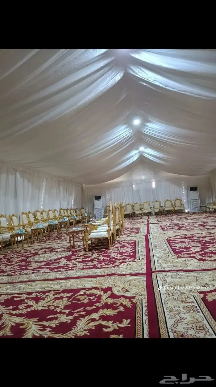 تاجير مخيمات خيام اروبيه حفلات 2
