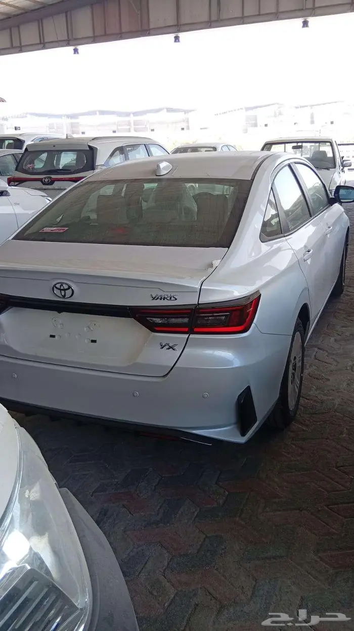 تويوتا يارس YX2026 ابيض فل كامل 2